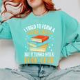 I Tried To Form A Gang Once But It Turned Into A Book Club Comfort Colors Sweatshirt Butter I Tried To Form A Gang Once But It Turned Into A Book Club Comfort Colors Sweatshirt Butter