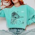Tucson Festival Of Books TFOB 2017 Roadrunner Mascot Comfort Colors Sweatshirt Butter