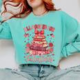 Valentine All Booked For Valentines Book Lovers Teacher Kid Comfort Colors Sweatshirt Butter Valentine All Booked For Valentines Book Lovers Teacher Kid Comfort Colors Sweatshirt Butter