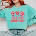 Valentine Day Book Read Your Heart Out Lovers Teacher Kids Comfort Colors Sweatshirt Butter Valentine Day Book Read Your Heart Out Lovers Teacher Kids Comfort Colors Sweatshirt Butter
