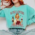 Valentine’s Day Wine Lovers Book Club We Read Wine Labels Comfort Colors Sweatshirt Butter Valentine’s Day Wine Lovers Book Club We Read Wine Labels Comfort Colors Sweatshirt Butter