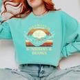 All I Want Is Sunshine & Books Summer Reading Comfort Colors Sweatshirt Butter