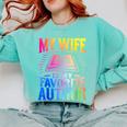 My Wife Is My Favorite Author Book Writer Writing Husband Comfort Colors Sweatshirt Butter