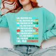 I Will Read Books On A Boat & Everywhere Reading Book Comfort Colors Sweatshirt Butter I Will Read Books On A Boat & Everywhere Reading Book Comfort Colors Sweatshirt Butter