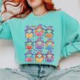 Witches Reading Books Halloween Cute Teens Kids Comfort Colors Sweatshirt Butter