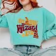 In My Wizard Era Groovy Bookish Fantasy Reader Book Lover Comfort Colors Sweatshirt Butter In My Wizard Era Groovy Bookish Fantasy Reader Book Lover Comfort Colors Sweatshirt Butter