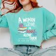 A Woman Cannot Survive On Books Alone She Also Needs Yarn Premium Comfort Colors Sweatshirt Butter A Woman Cannot Survive On Books Alone She Also Needs Yarn Premium Comfort Colors Sweatshirt Butter