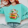 Women's History Month Black History Shirts Book Lover Teacher Comfort Colors Sweatshirt Butter