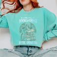 In A World Of Bookworms Be A Book Dragon Book Lover Reader Comfort Colors Sweatshirt Butter