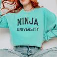 Antisocial NINJA UNIVERSITY Introvert Sarcastic Comfort Colors Sweatshirt Chalky Mint Antisocial NINJA UNIVERSITY Introvert Sarcastic Comfort Colors Sweatshirt Chalky Mint