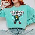 Cant Hear You Im Gaming Introvert Gamer Antisocial Comfort Colors Sweatshirt Chalky Mint Cant Hear You Im Gaming Introvert Gamer Antisocial Comfort Colors Sweatshirt Chalky Mint
