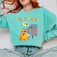 Cozy Vibes Atmospheric Introvert Comfort Colors Sweatshirt Chalky Mint Cozy Vibes Atmospheric Introvert Comfort Colors Sweatshirt Chalky Mint