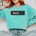 Dear Person Behind Me If You Can Read This Introvert Comfort Colors Sweatshirt Chalky Mint