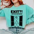 Irony Sarcasm Introvert Dry Humor Cartoon Comic Geek Nerd Comfort Colors Sweatshirt Chalky Mint Irony Sarcasm Introvert Dry Humor Cartoon Comic Geek Nerd Comfort Colors Sweatshirt Chalky Mint