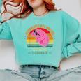 Microbiology Science Nerd STEM Introvert Tardigrades Lover Comfort Colors Sweatshirt Chalky Mint