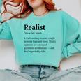 Realist Definition For Introverts Honest Personality Comfort Colors Sweatshirt Chalky Mint Realist Definition For Introverts Honest Personality Comfort Colors Sweatshirt Chalky Mint