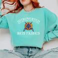 Renaissance Festival Introvert Medieval Ren Faire Comfort Colors Sweatshirt Chalky Mint