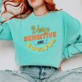 Very Sensitive And Soulful Introvert Comfort Colors Sweatshirt Chalky Mint Very Sensitive And Soulful Introvert Comfort Colors Sweatshirt Chalky Mint