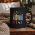 8647 Equal Rights Book Flower Trump Women Rights Feminist Graphic Print Coffee Mug