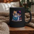 Adorable Book Lover Calico Cat With Reading Glasses Cute For Men Women Kids Graphic Print Coffee Mug Adorable Book Lover Calico Cat With Reading Glasses Cute For Men Women Kids Graphic Print Coffee Mug