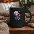 Adorable Book Lover Cow With Reading Glasses Cute Graphic Print Coffee Mug Adorable Book Lover Cow With Reading Glasses Cute Graphic Print Coffee Mug
