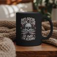 Anti-Social Book Club Go Away Im Reading Graphic Print Coffee Mug