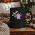 Asexual Book Lover LGBT Reading Pride Ace Flag Daisy Graphic Print Coffee Mug Asexual Book Lover LGBT Reading Pride Ace Flag Daisy Graphic Print Coffee Mug