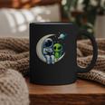 Astronaut Reading Book To Alien Shirt Moon Space Lover Kids Graphic Print Coffee Mug Astronaut Reading Book To Alien Shirt Moon Space Lover Kids Graphic Print Coffee Mug