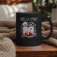 Bella Ciao Goodbye Beautiful Skull Book Of Dark Magic Occult Graphic Print Coffee Mug Bella Ciao Goodbye Beautiful Skull Book Of Dark Magic Occult Graphic Print Coffee Mug