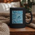 Blue Comic Book Blue Graphic Graphic Print Coffee Mug