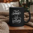 The Book Was Better Reader Teacher Librarian Reading Lovers Graphic Print Coffee Mug