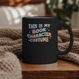 This Is My Book Character Costume Book Lover Groovy Graphic Print Coffee Mug This Is My Book Character Costume Book Lover Groovy Graphic Print Coffee Mug