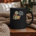 This Is My Book Character Costume Turtle Kids Reading Graphic Print Coffee Mug