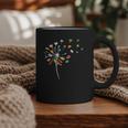 Book Dandelion Reading Lover Bookworm Bookish Librarian Read Graphic Print Coffee Mug