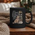 Book And Dog Lover Bookworm Reader Book Lover Graphic Print Coffee Mug