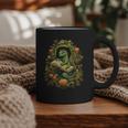 Book Dragon Reading Books Bookworm Fantasy Graphic Print Coffee Mug