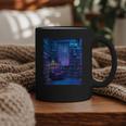 Book Library Bookshelf Armchair Window Pattern Print Graphic Print Coffee Mug