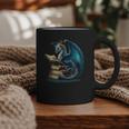 Book Lover Bookworm Reading Books Dragon Sci-Fi Character Graphic Print Coffee Mug Book Lover Bookworm Reading Books Dragon Sci-Fi Character Graphic Print Coffee Mug