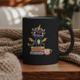 Book Lover Cute Baby Dragon Reading Graphic Print Coffee Mug