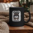 Book Lover What Happens At Book Club Stays Messy Bun Girls Graphic Print Coffee Mug