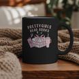 Book Lover's Pretty Girl's Read Books Graphic Print Coffee Mug