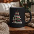 Book Merry Little Christmas Tree Holiday Graphic Print Coffee Mug