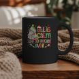 Book Tree All Is Calm Said No Teacher Ever Christmas Graphic Print Coffee Mug