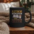 Book Writer Cliffhanger Creator Author Book Writing Novelist Graphic Print Coffee Mug Book Writer Cliffhanger Creator Author Book Writing Novelist Graphic Print Coffee Mug