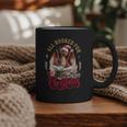All Booked For Christmas Dragon Graphic Print Coffee Mug All Booked For Christmas Dragon Graphic Print Coffee Mug