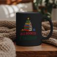All Booked For Christmas Librarian Reader Xmas Pajama Graphic Print Coffee Mug