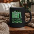 All Booked For St Patrick's Day Book Lover Lucky Shamrock Graphic Print Coffee Mug