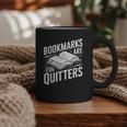 Bookmarks Quote Library Book Reader Graphic Print Coffee Mug