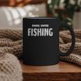Books Coffee Fishing Graphic Print Coffee Mug Books Coffee Fishing Graphic Print Coffee Mug