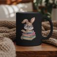 Bunny Rabbit Reading Books Rabbit Books Bunny Reader Graphic Print Coffee Mug Bunny Rabbit Reading Books Rabbit Books Bunny Reader Graphic Print Coffee Mug